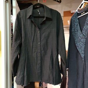 Dress to Kill Button Down Collar Top